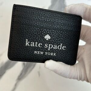 Kate spade new york credit card holder black ♠️